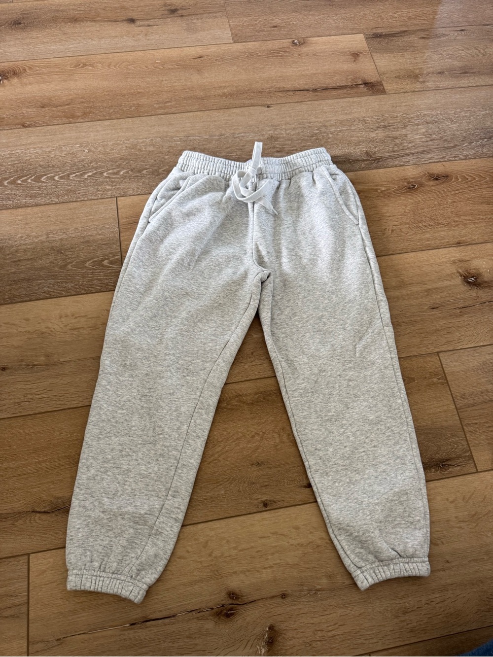 FABLETICS gray sweatpant joggers juniors size Large